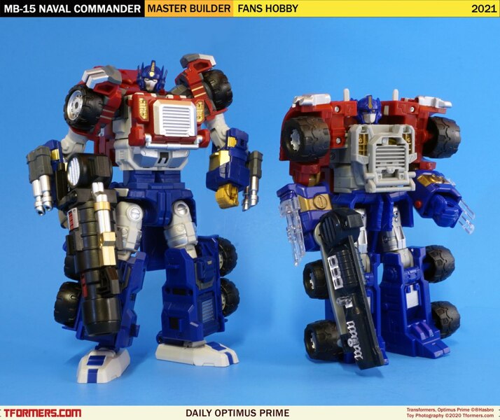 Daily Prime   Fans Hobby Master Builder MB 15 Naval Commander Robot Mode  (7 of 11)